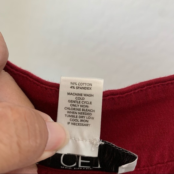 Ann Taylor Loft Maroon Dress S - Picture 2 of 6